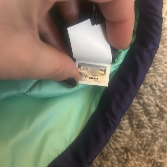 NWOT The North Face 700 Goose Down Vest Insulated Purple Puffer Medium - Picture 5 of 8